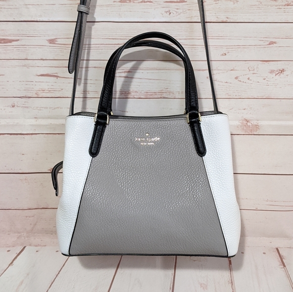 🆕 SALE Kate Spade Jackson Medium Triple Satchel - Picture 2 of 8